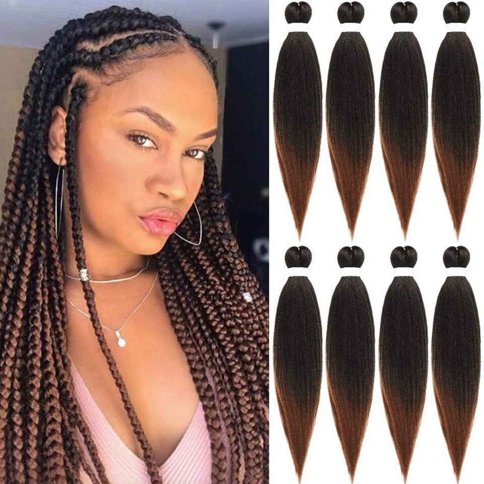 Jumbo Braiding hair   Pre Stretched Synthet..